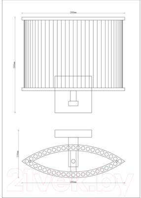 Бра Moderli Sial / V9071-1W