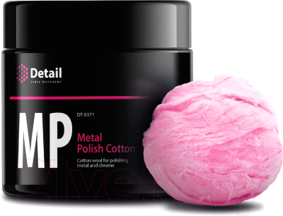 Очиститель металлических частей Detail Metal Polish Cotton / DT-0371 - фото