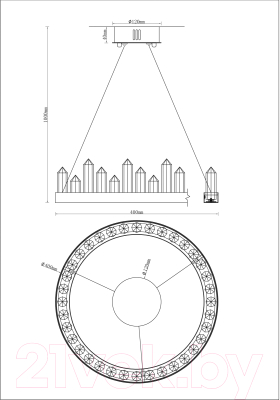 Потолочный светильник Moderli Ingrid / V9050-PL
