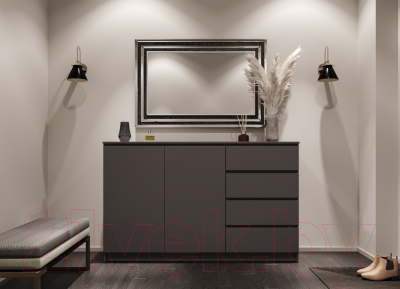 Тумба ДСВ Мори МК 1600.1 (графит)