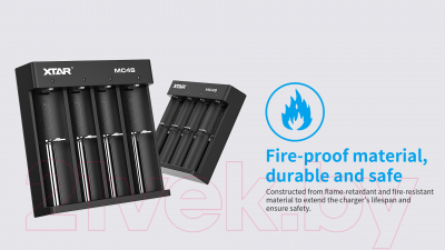 Зарядное устройство для аккумуляторов XTAR MC4S