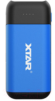 Зарядное устройство для аккумуляторов XTAR PB2C-Blue - фото