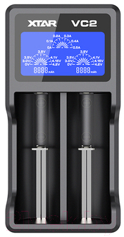 Зарядное устройство для аккумуляторов XTAR VC2