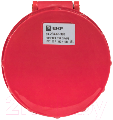 Розетка кабельная EKF PROxima ps-234-63-380