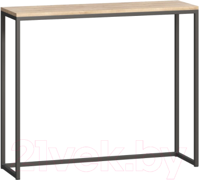 Консольный столик Loftyhome Мальборк / 1627769 (дуб сонома) - фото