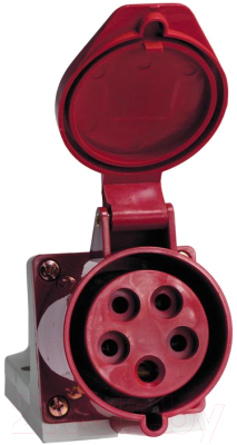 Розетка силовая КС 125 32А YHT - фото