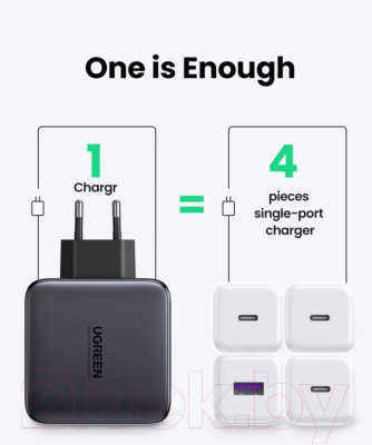 Зарядное устройство сетевое Ugreen CD226 / 40747