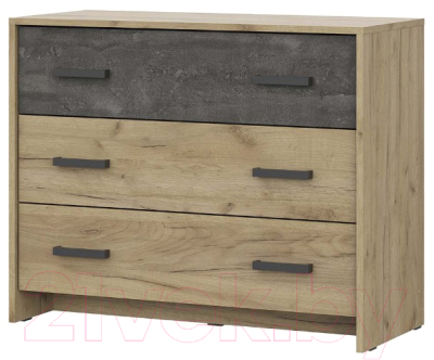 Комод NN мебель МСП 1 3ящ - фото