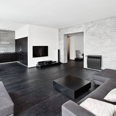 Радиатор биметаллический Royal Thermo Biliner 500 Noir Sable (3 секции)