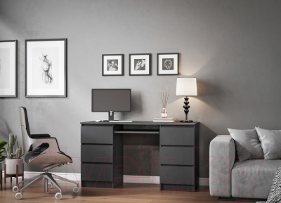 Письменный стол ДСВ Мори МС-2 (графит)