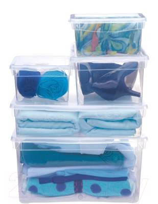 Контейнер для хранения Econova Кристалл / 431249201