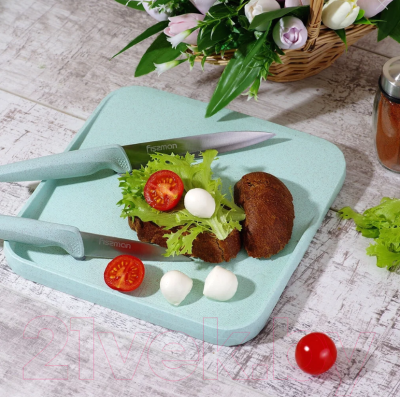 Набор ножей Fissman 2599 (с разделочной доской)