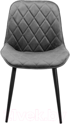 Стул СоюзРегионПоставка Аура СРП-032 (муар черный/велюр Velluto 18 серый)
