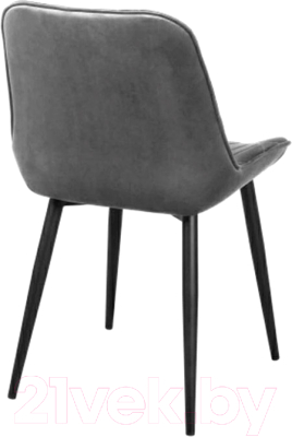 Стул СоюзРегионПоставка Аура СРП-032 (муар черный/велюр Velluto 18 серый)