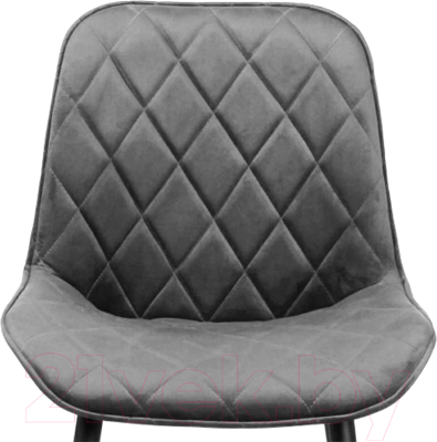 Стул СоюзРегионПоставка Аура СРП-032 (муар черный/велюр Velluto 18 серый)