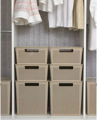 Корзина Violet Лофт с крышкой / 6911120