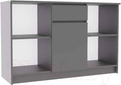 Тумба ДСВ Мори МТВ 1204.1 (графит) - фото