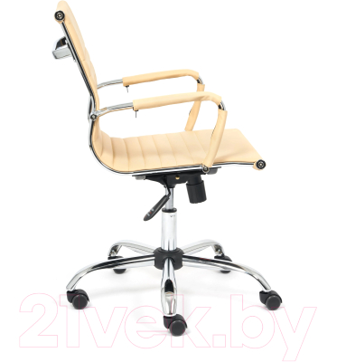 Кресло офисное Tetchair Urban-Low кожзам (бежевый)