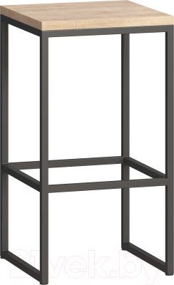 Табурет барный Loftyhome Мальборк / 1627781 (дуб сонома) - фото