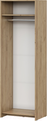 Шкаф NN мебель МСП 1 2ств (дуб золотой/камень темный)