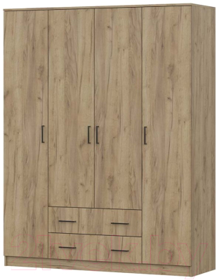 Шкаф NN мебель ШК 1 (дуб золотой) - фото