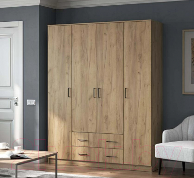 Шкаф NN мебель ШК 1 (дуб золотой)