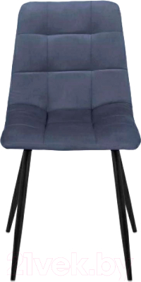 Стул СоюзРегионПоставка Чили СРП-052 (муар черный/велюр Maserati 21 темно-синий)