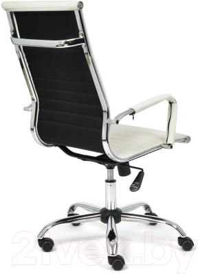 Кресло офисное Tetchair Urban кожзам (белый)