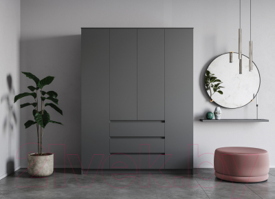 Шкаф ДСВ Мори МШ 1600.1 (графит)