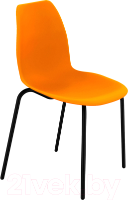 Стул Sheffilton SHT-ST29/S130 HD (оранжевый/черный муар) - фото