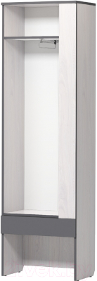 Секция в прихожую Аквилон Эльза №2 с зеркалом (ясень анкор светлый)