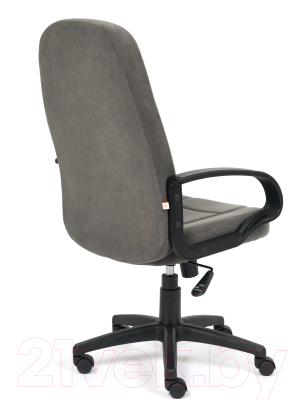 Кресло офисное Tetchair СН-747 флок (серый)