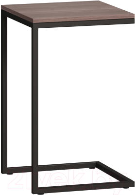 Приставной столик Loftyhome Мальборк / 1627792 (шимо темный) - фото