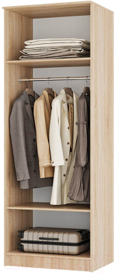 Шкаф BTS Сакура 2ств (дуб сонома/белый)