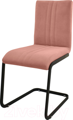 Стул Гальваник Марсель (эмаль черный муар/Catania Coral) - фото
