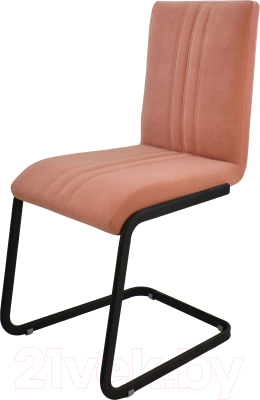 Стул Гальваник Марсель (эмаль черный муар/Catania Coral)