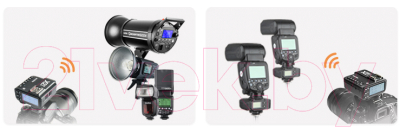 Синхронизатор для вспышки Godox X2T-F TTL для Fujifilm / 27381