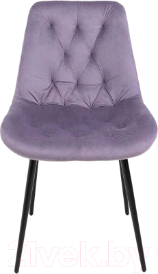Стул Алвест AV 435 (сливовый бархат/черный)