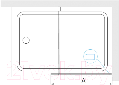 Стеклянная шторка для ванны RGW SC-050 / 351105006-11