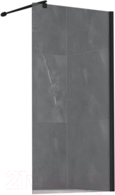 Стеклянная шторка для ванны RGW SC-050-B / 351105007-14 - фото