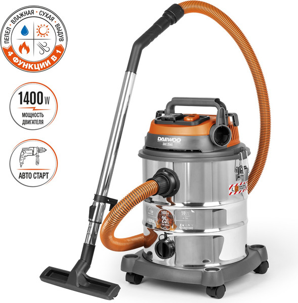 Профессиональный пылесос Daewoo Power DAVC 2514S