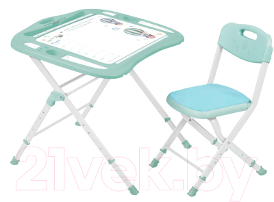 Комплект мебели с детским столом Ника NKP3/3 Воздушные шарики - фото