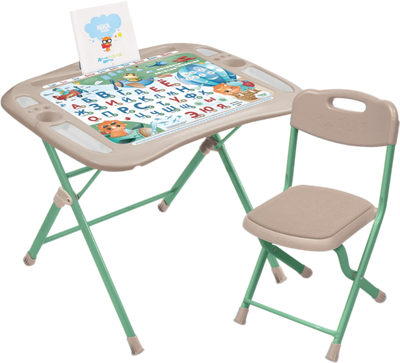 Комплект мебели с детским столом Ника NKP1/Д Динопилоты - фото