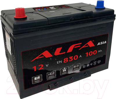 Автомобильный аккумулятор ALFA battery Asia JL 830A - фото