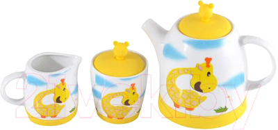 Чайный набор Fissman Жираф / 9366 - фото