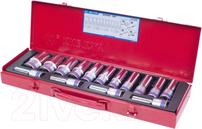 Набор головок слесарных King TONY 4315MR - фото