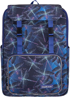 Рюкзак Erich Krause ActiveLine Vintage 18L Neon Dragonflies / 54515 - фото