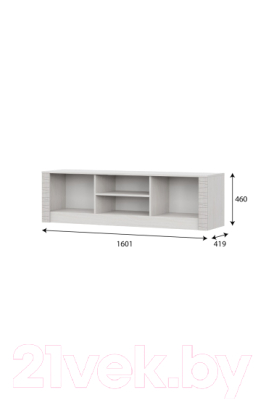 Тумба SV-мебель Гамма 20 серия №4 ТВ 1600
