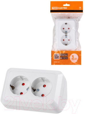 Розетка TDM Ладога SQ1801-0067