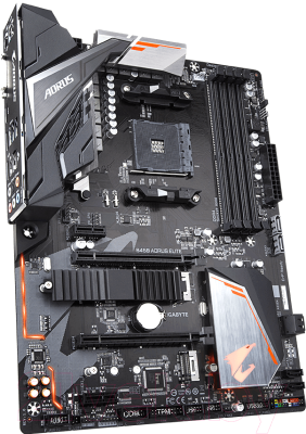 Материнская плата Gigabyte B450 Aorus Elite